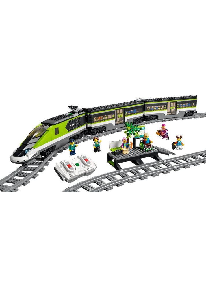 Конструктор City Trains Пасажирський поїзд-експрес (60337) Lego (323239651)