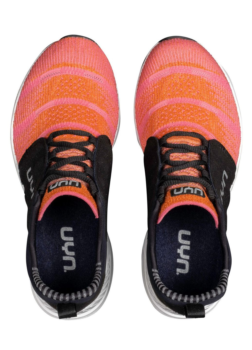 Цветные кроссовки женские UYN Air Dual Tune О051 Orange/Pink