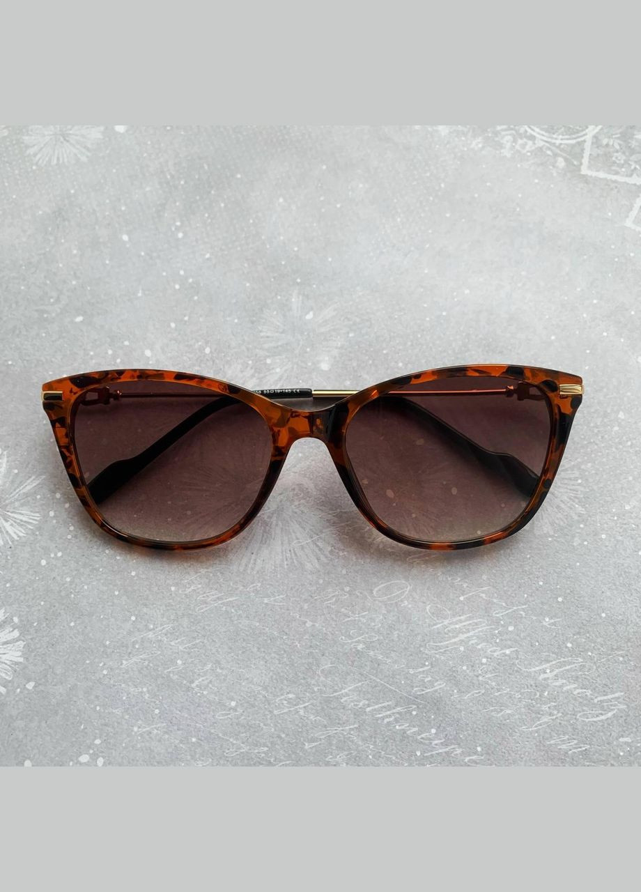 Сонцезахисні окуляри Cat eyes 2258 - леопард Flo (358075381)