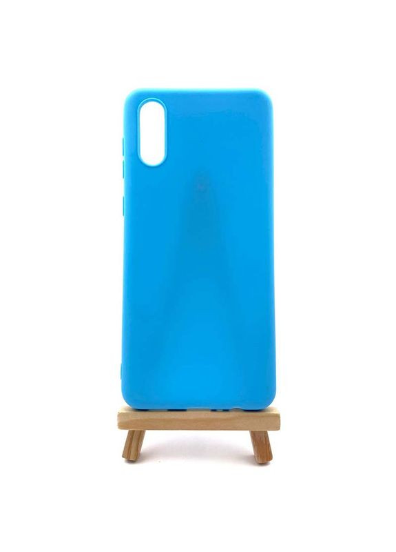 Чохол-накладка TPU Soft для A02 (A022) Синій Samsung (322414217)