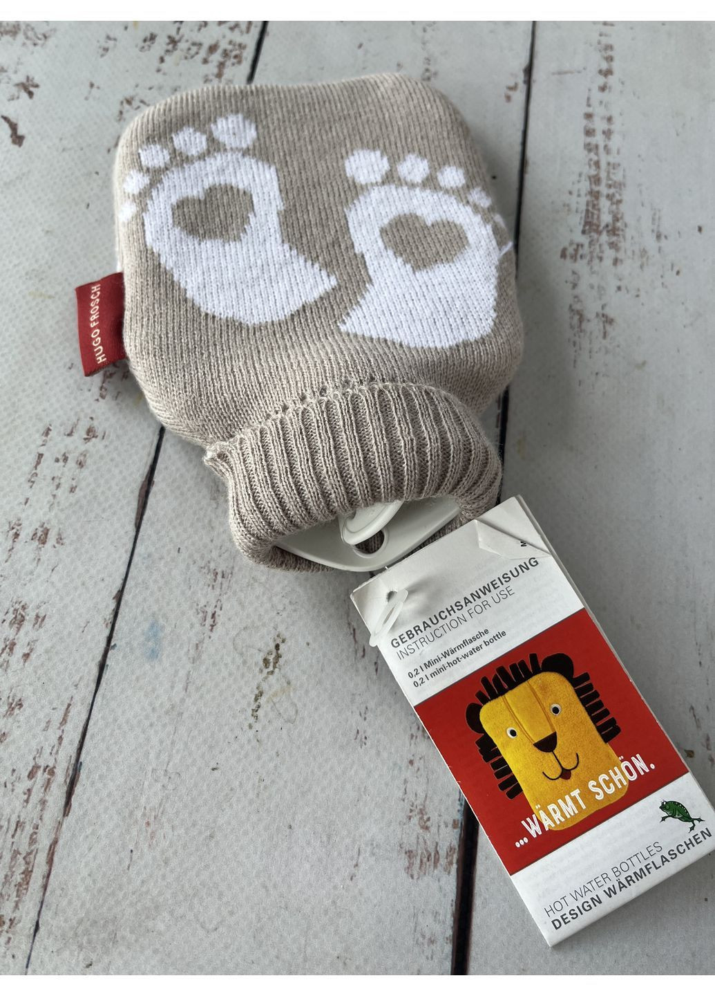 Міні грілка в чохлі HUGO Бежевий (2102) Frosch (389753974)