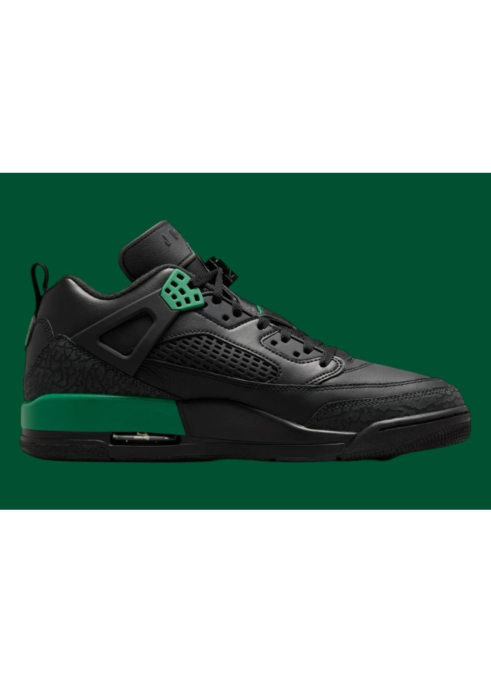 Чорні Осінні кросівки air jordan spizike low team white Nike