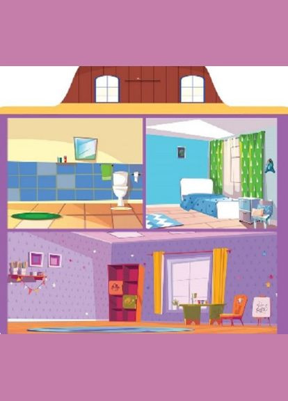 Книга Кукольный дом. Многократные наклейки. Автор – Александра Шипарева (Торсинг) No Brand (338867155)