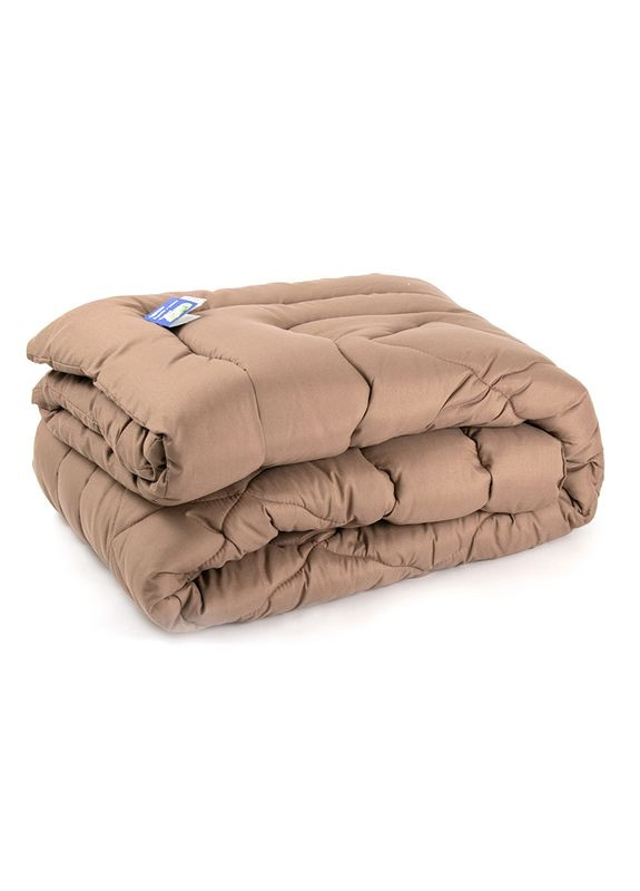 Ковдра 155х210 вовняна Brown зимова Руно (263346428)