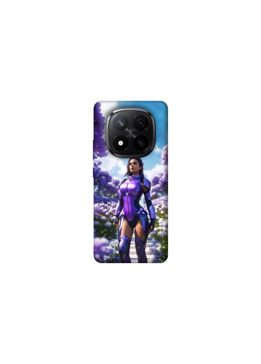 Чохол на Xiaomi Redmi Note 14 Pro+ 5G Cyber space girl ver.4 Frontalka (375894955)