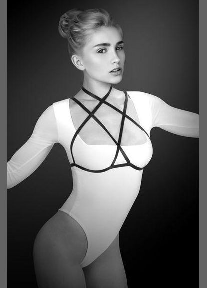 Портупея на груди Bijoux Pour Toi - LOLA, еластичний поліестер No Brand (303891971)