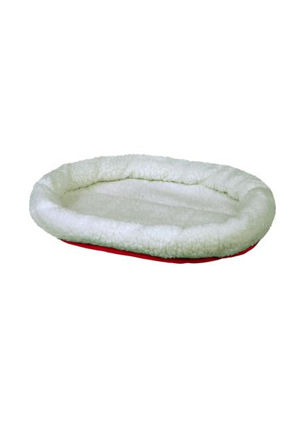 Лежак для собак Cuddly Bed 47 см / 38 см белый/красный Trixie (292258375)