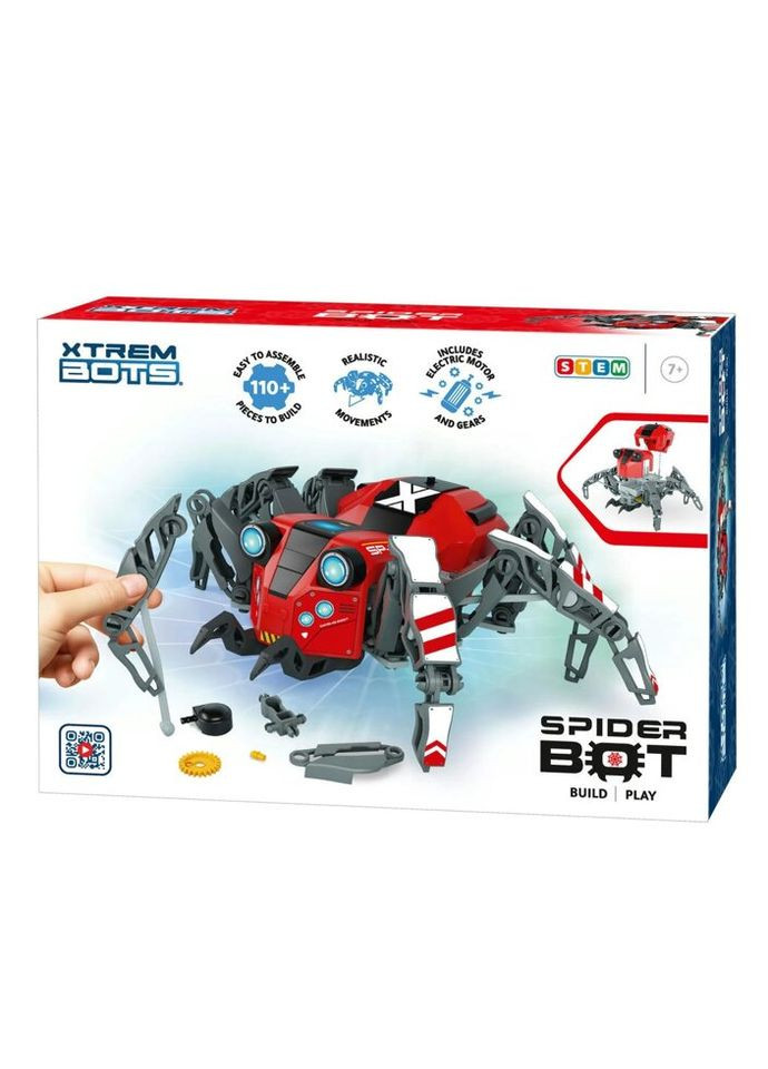 Интерактивная игрушка Роботизированный конструктор Паук STEM (XT3803253) BlueRocket (281426123)