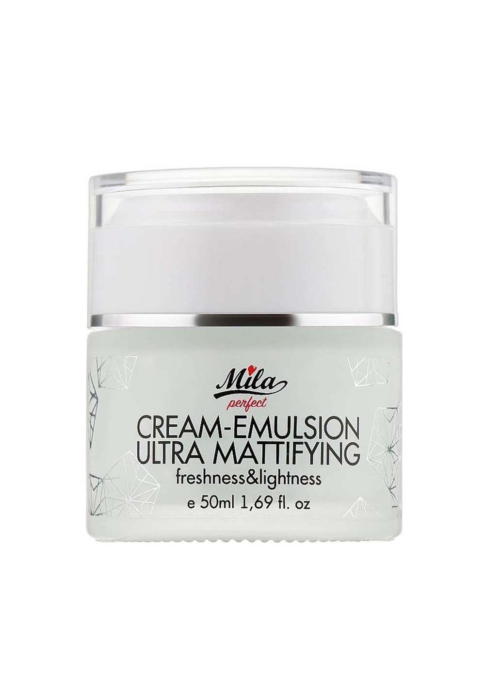 Mila Крем-эмульсия Cream-emulsion ultra mattifying perfect нежно мотирующая 50 мл (3702263057506) — Крем, (317191792)