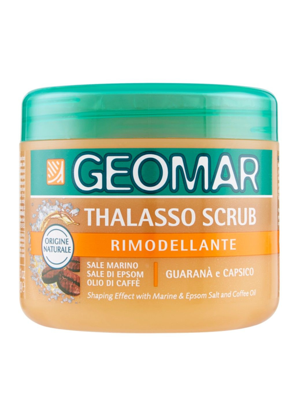 Моделирующий скраб Shaping Thalasso Scrub Natural Origin натурального происхождения, 600 г. GEOMAR (322238906)