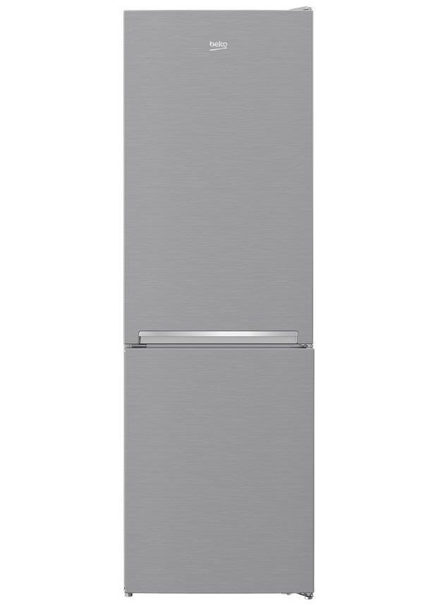 Холодильник RCNA366K30XB с нижн. мороз., 186x60x67, холод.отд.-215л, мороз.отд.-109л, 2дв., А++, NF, нерж BEKO