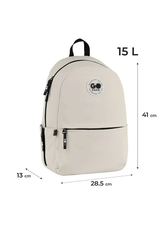 Рюкзак Education Teens GO26-188M-1 бежевий GoPack (378555610)