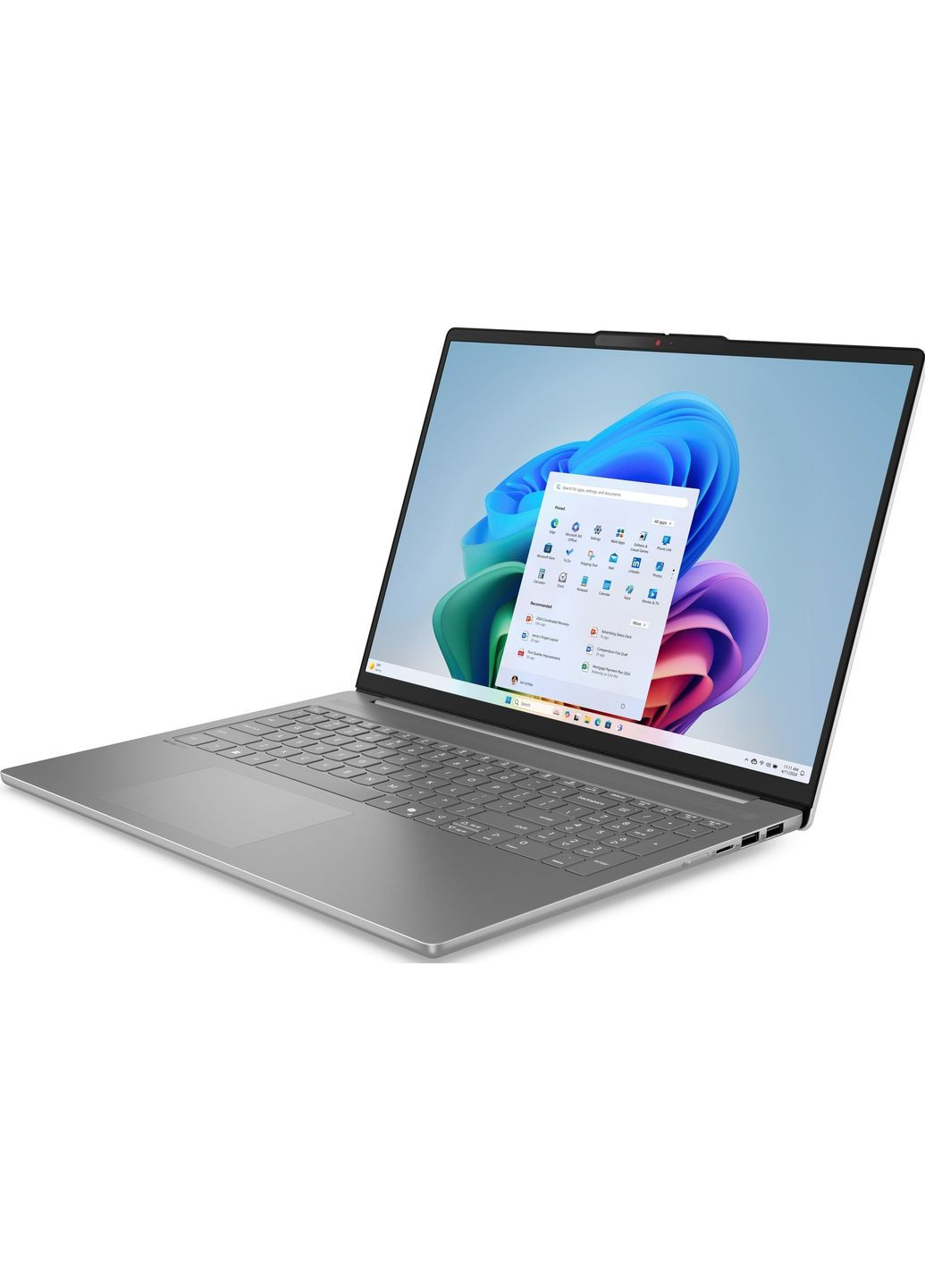 Ноутбук ideapad Slim 5 16ARP10 Luna Grey (83HU0030RA) Lenovo (371631783)