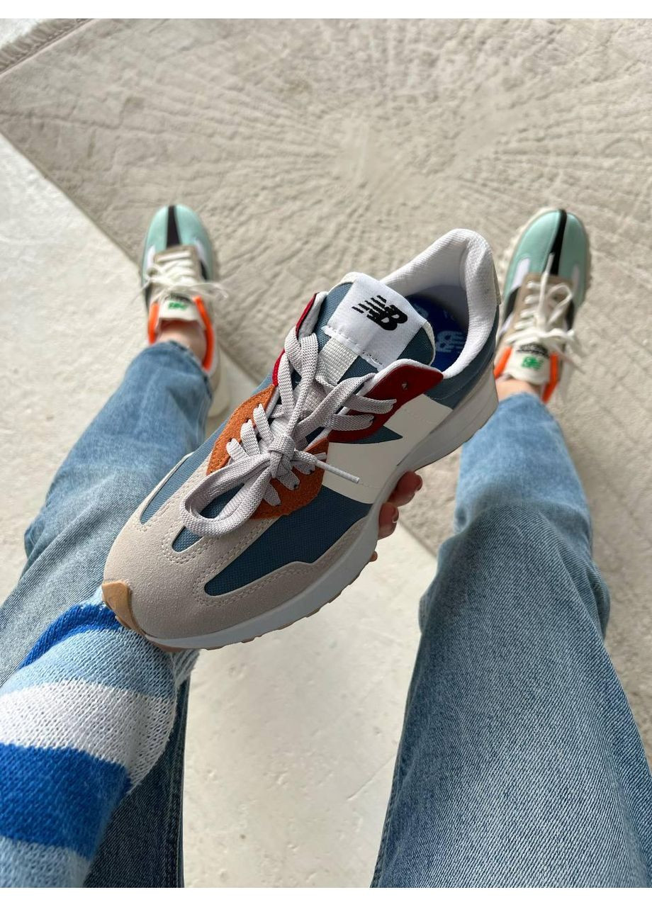 КРОСІВКИ ЖІНОЧІ NEW BALANCE 327 MULTICOLOR V2 НЬЮ БЕЛАНС 327 No Brand комбіновані демісезони (367171639)