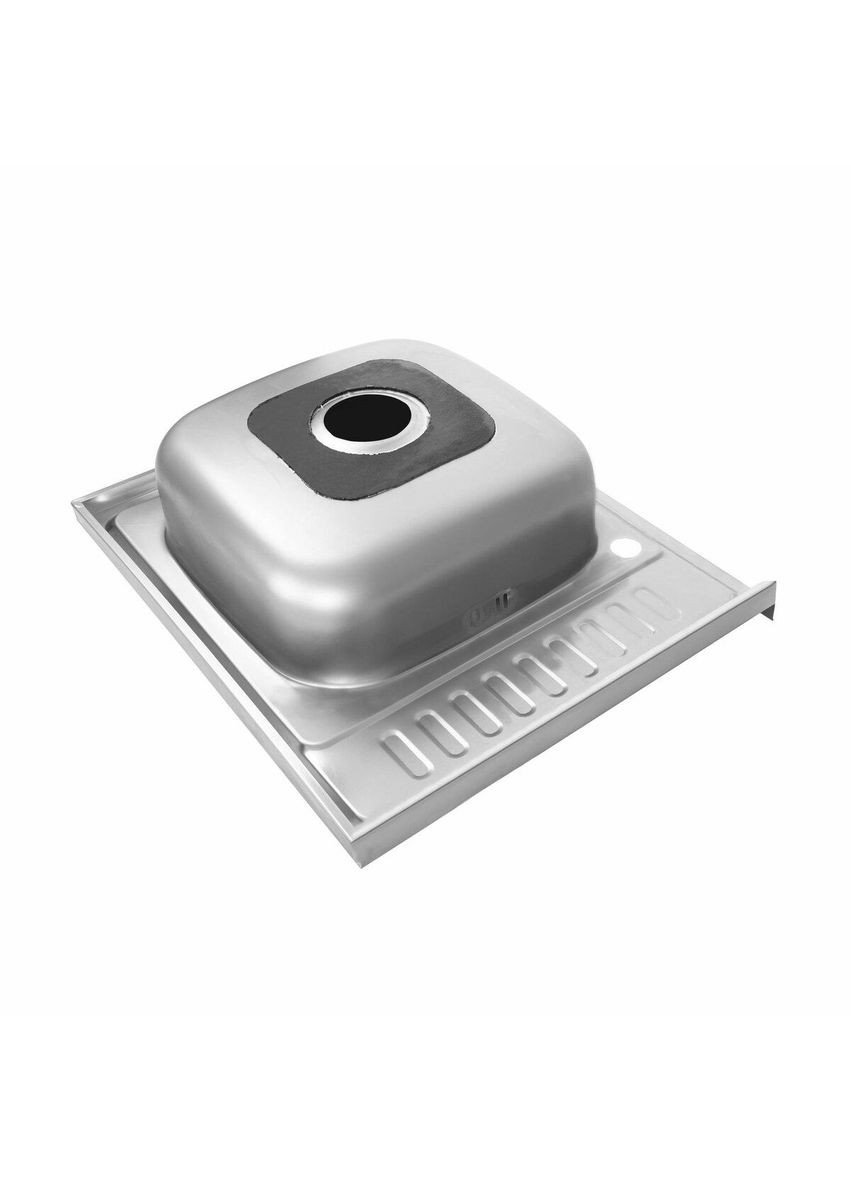 Кухонная мойка Рlatinum 6050 R из нержавеющей стали 0,5 мм, 60x50 см, Прямоугольная, Сатин (SP000009781) Platinum (302520478)