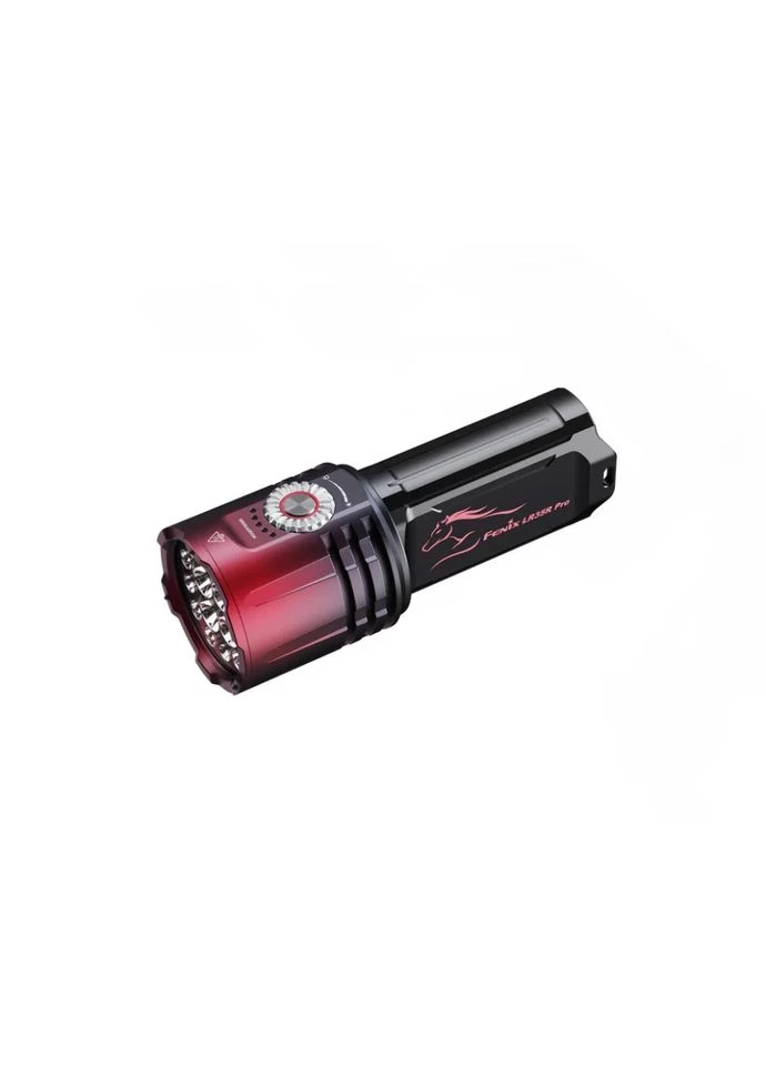 Фонарь поисковый Fenix LR35R PRO 10000 лм алюминий 143х55 мм винно-красный No Brand (400574596)
