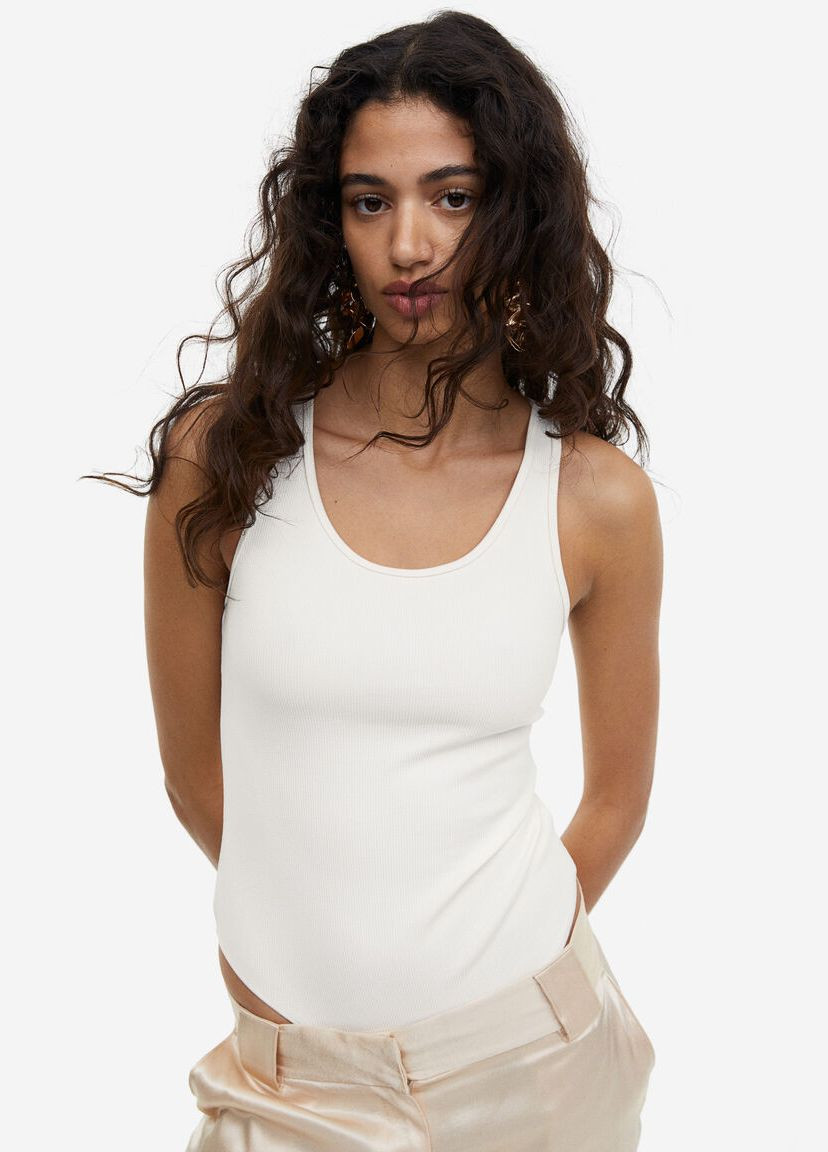 Боді-топ у рубчик H&M (346390721)
