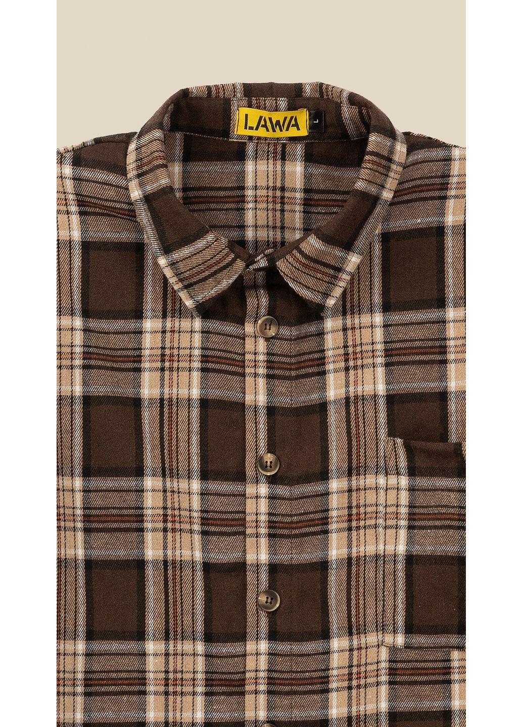 Сорочка з візерунком чоловіча MBC02360 shop (2888000017314) LAWA (366016866)