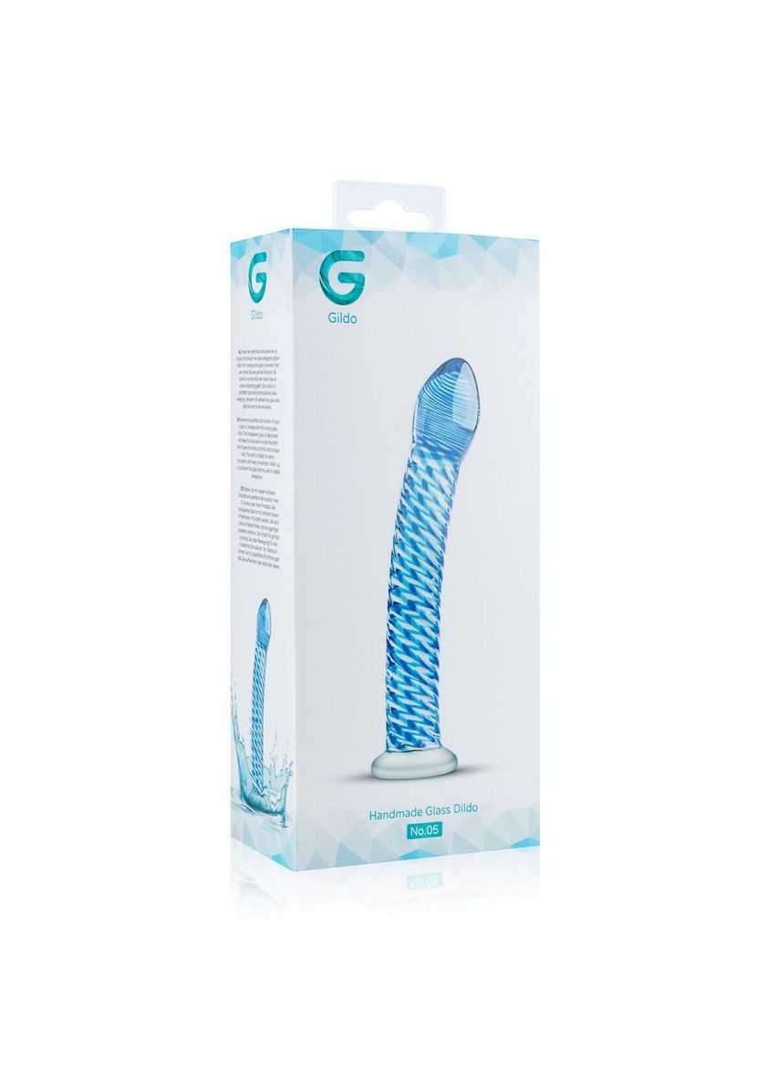 Скляний дилдо Glass Dildo No. 5 Gildo (297587249)