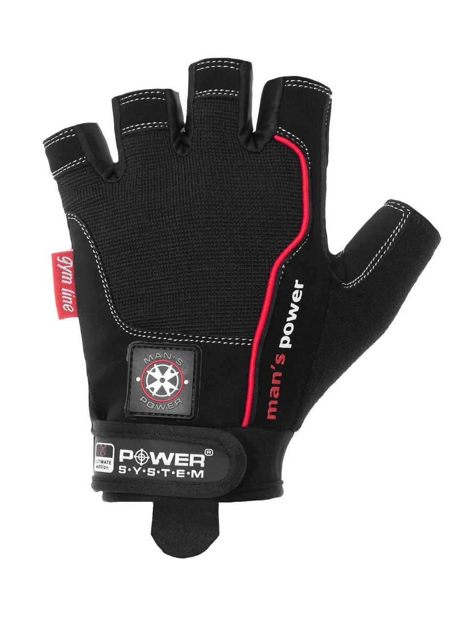 Перчатки для фитнеса PS-2580 Man’s Power Black Power System (399251357)