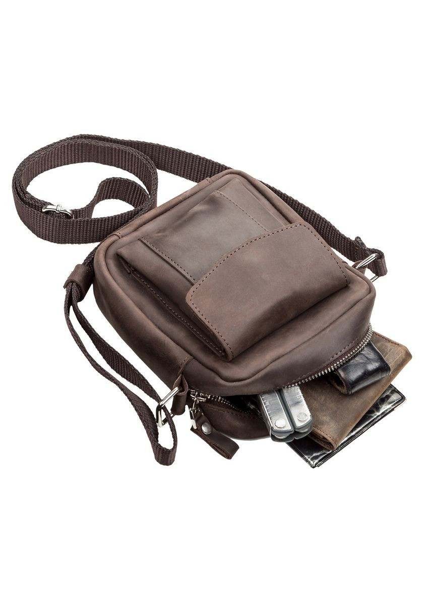 Сумка 11077 из винтажной кожи. Shvigel (298570599)