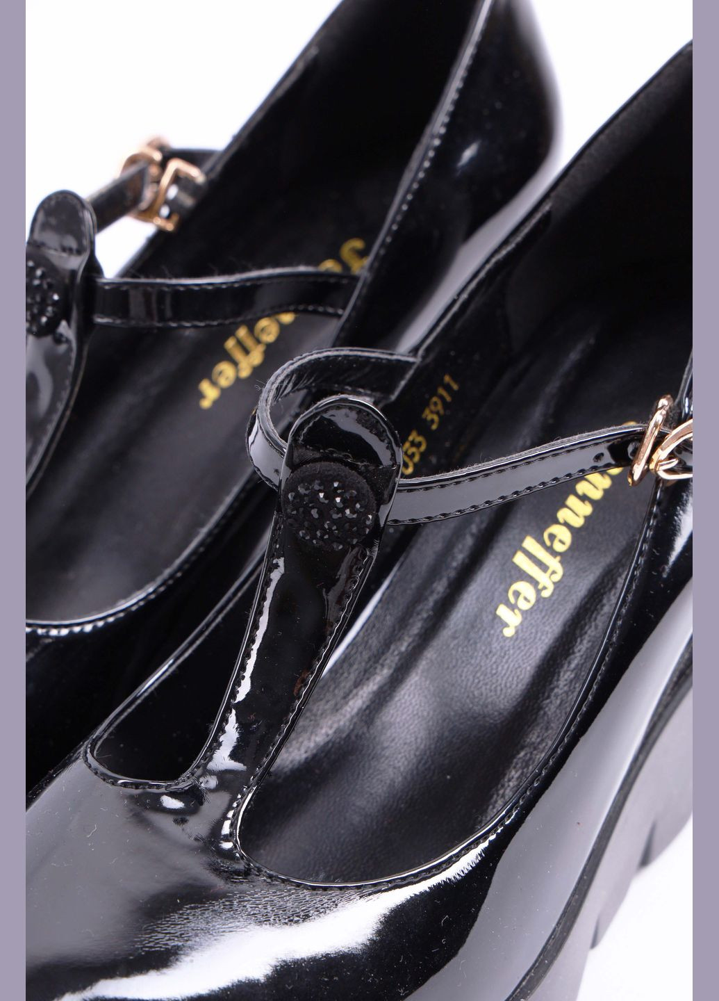 Туфлі жіночі чорного кольору Let's Shop (293939484)
