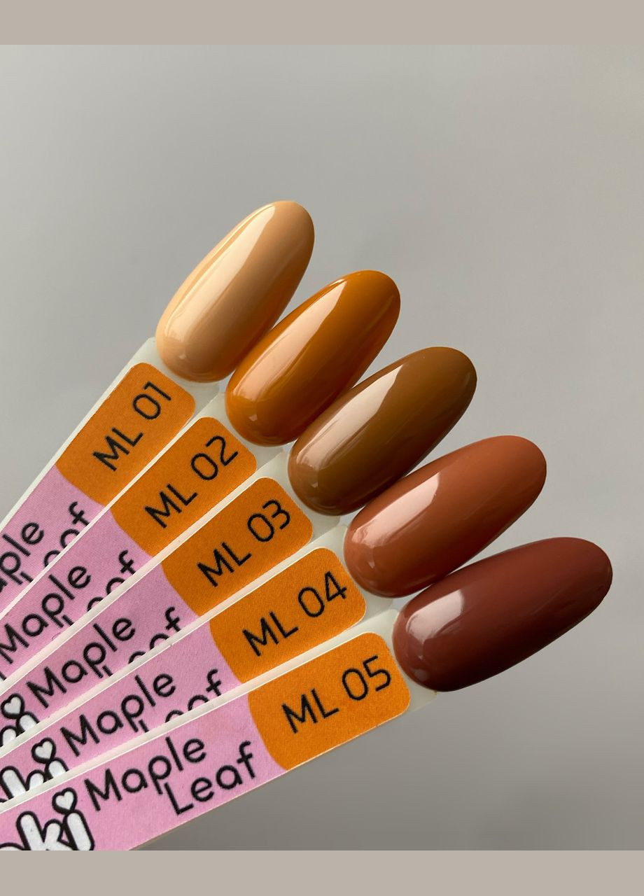 Гельлак Toki-Toki Maple Leaf №003, 5ml Toki Toki (308249632)