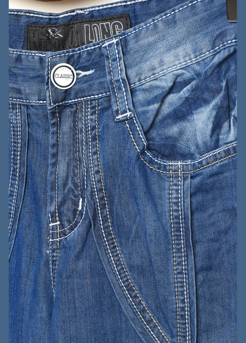 Джинси підліткові для дівчинки синього кольору Let's Shop (338370724)