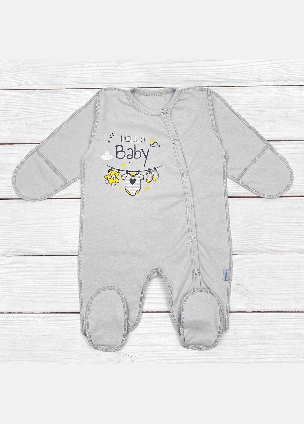 Хлопковый человечек Dexter`s без начоса hello baby dexter's (296485374)