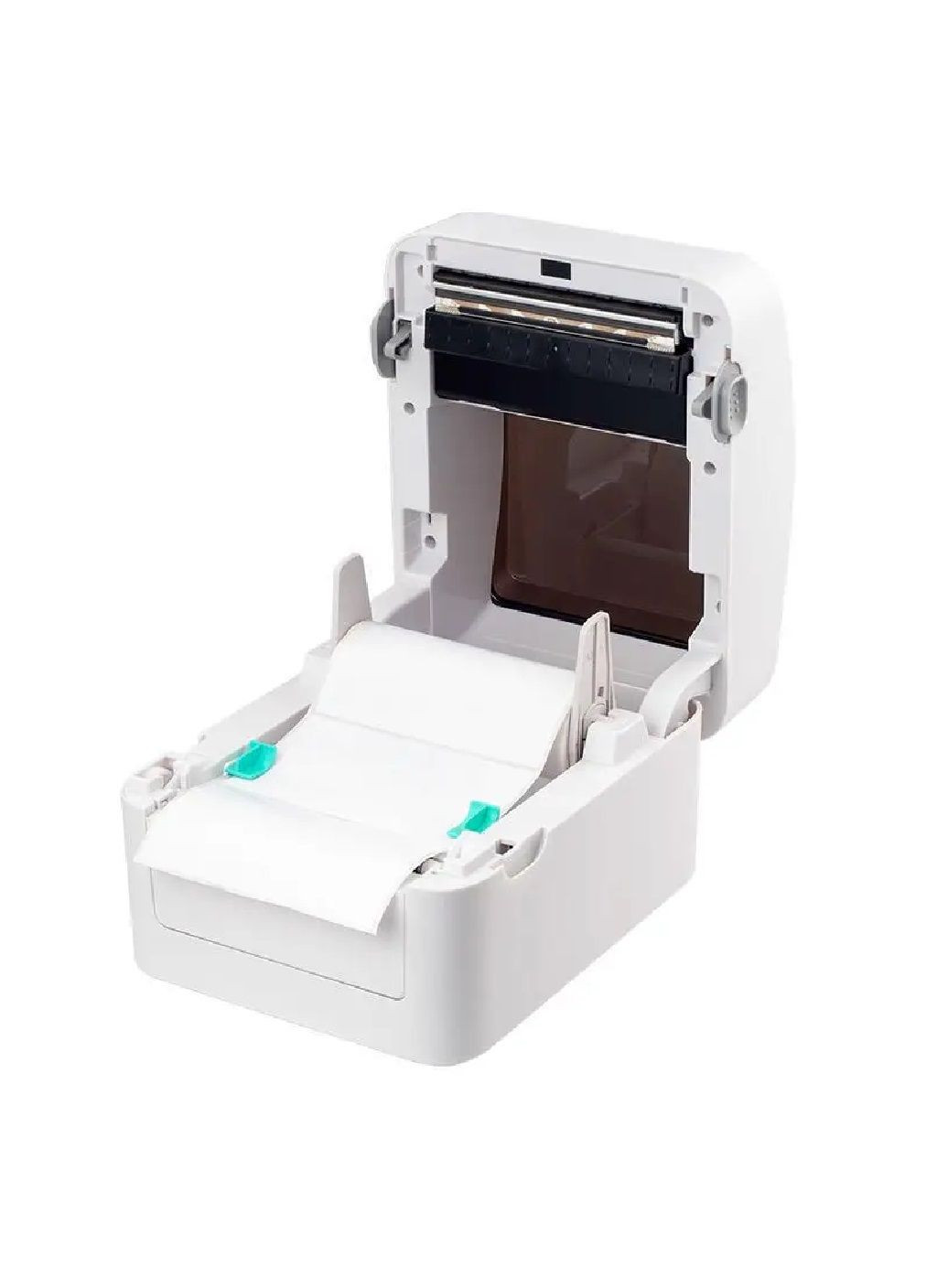 Термопринтер для друку етикеток на термопапері з регульованими датчиками 215х178х155 мм (481179-Prob) Білий Unbranded (356104215)