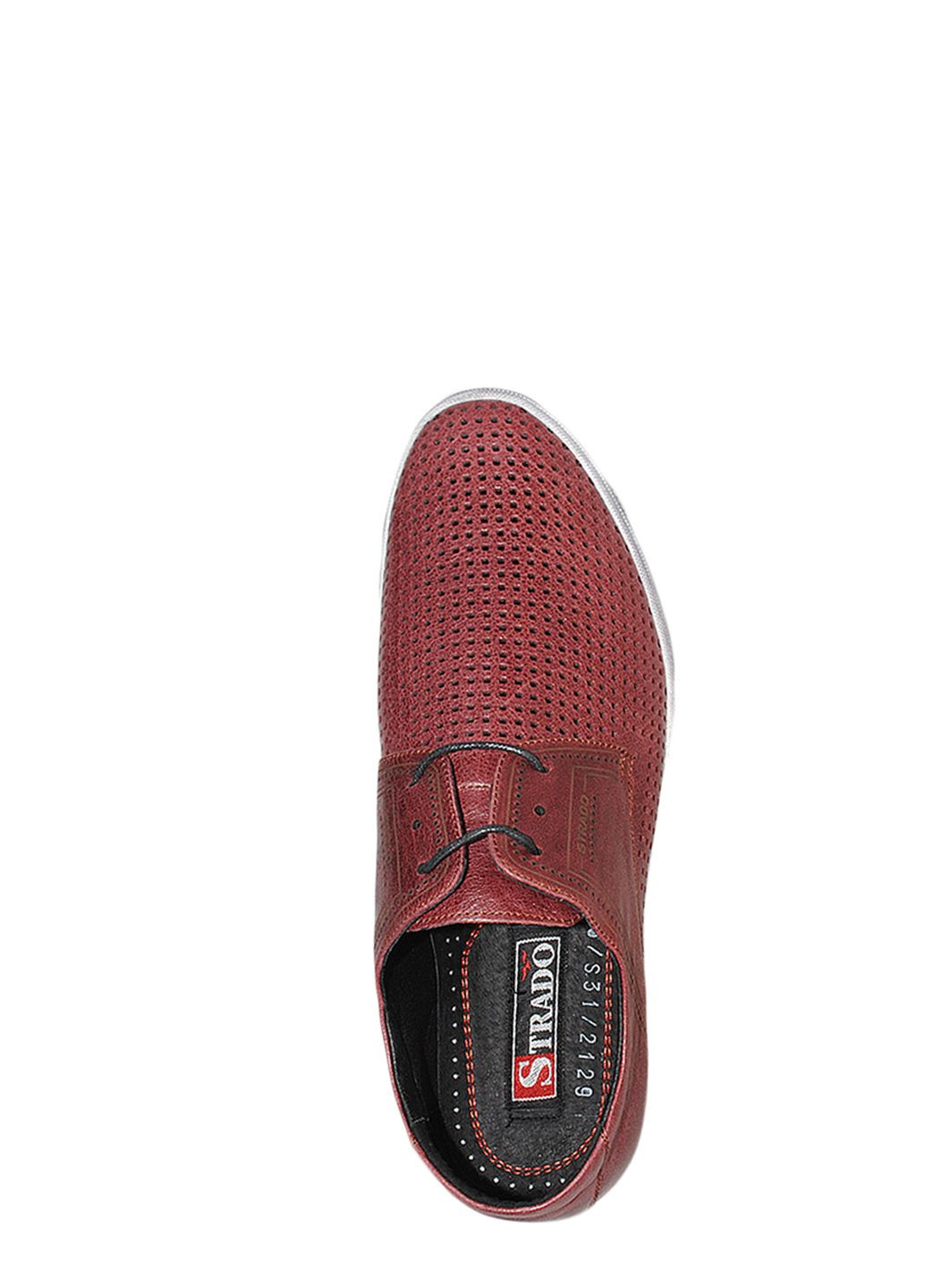 Бордовые кеды r1786-s31-2129 бордовый Strado