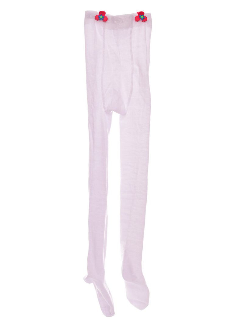 Колготи бавовна однотонні гладкі білі 116 см (51557) BABYKROHA (315721592)