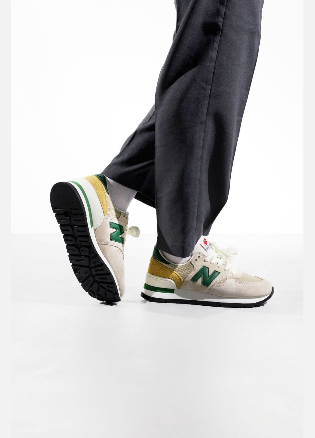 Кроссовки женские и мужские New Balance 574 beige | Нью Беланс 574 бежевый No Brand бежевые демисезоны (316506727)