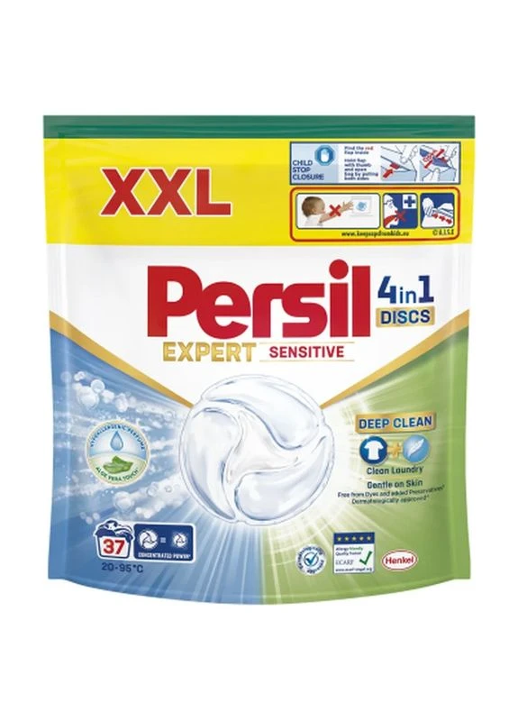 Капсулы для стирки 4in1 Discs Expert Sensitive Deep Clean 37 шт. (9000101830941) Persil (398748706)
