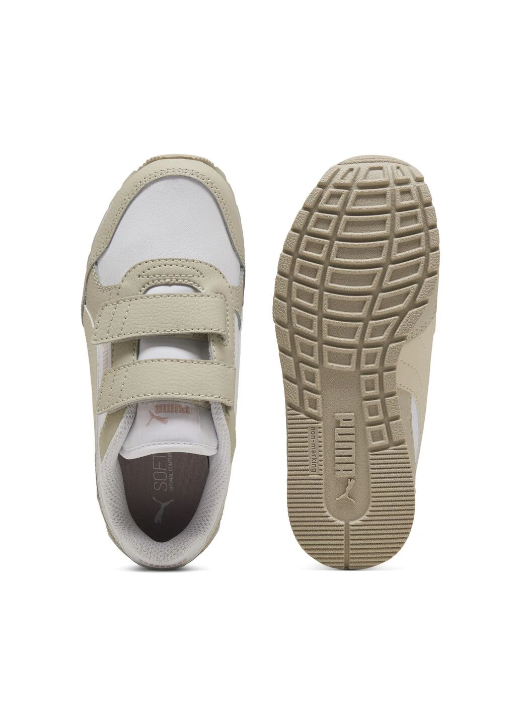 Детские кроссовки ST Runner v4 Leather Sneakers Kids Puma (382250935)
