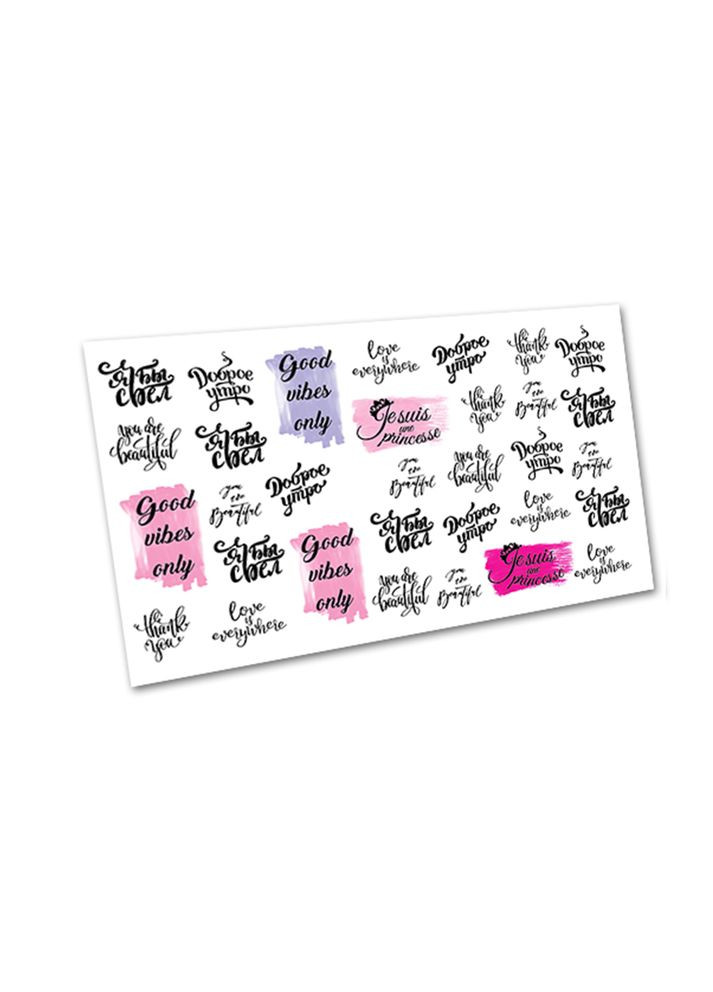 Слайдер-дизайн для нігтів Slider Design 00536 No Brand (358526847)