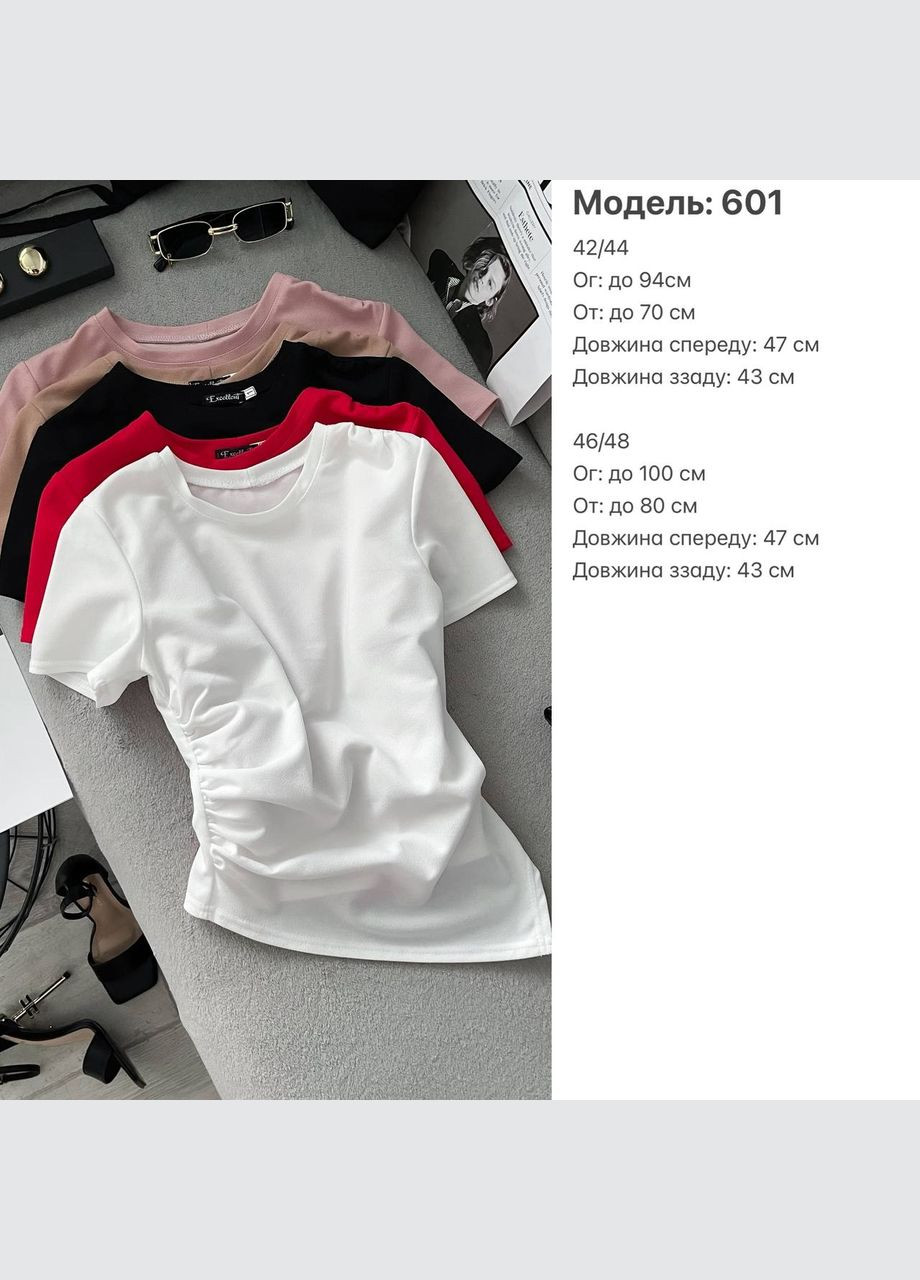 Жіноча футболка асиметричний низ Osoblyva - (341248803)