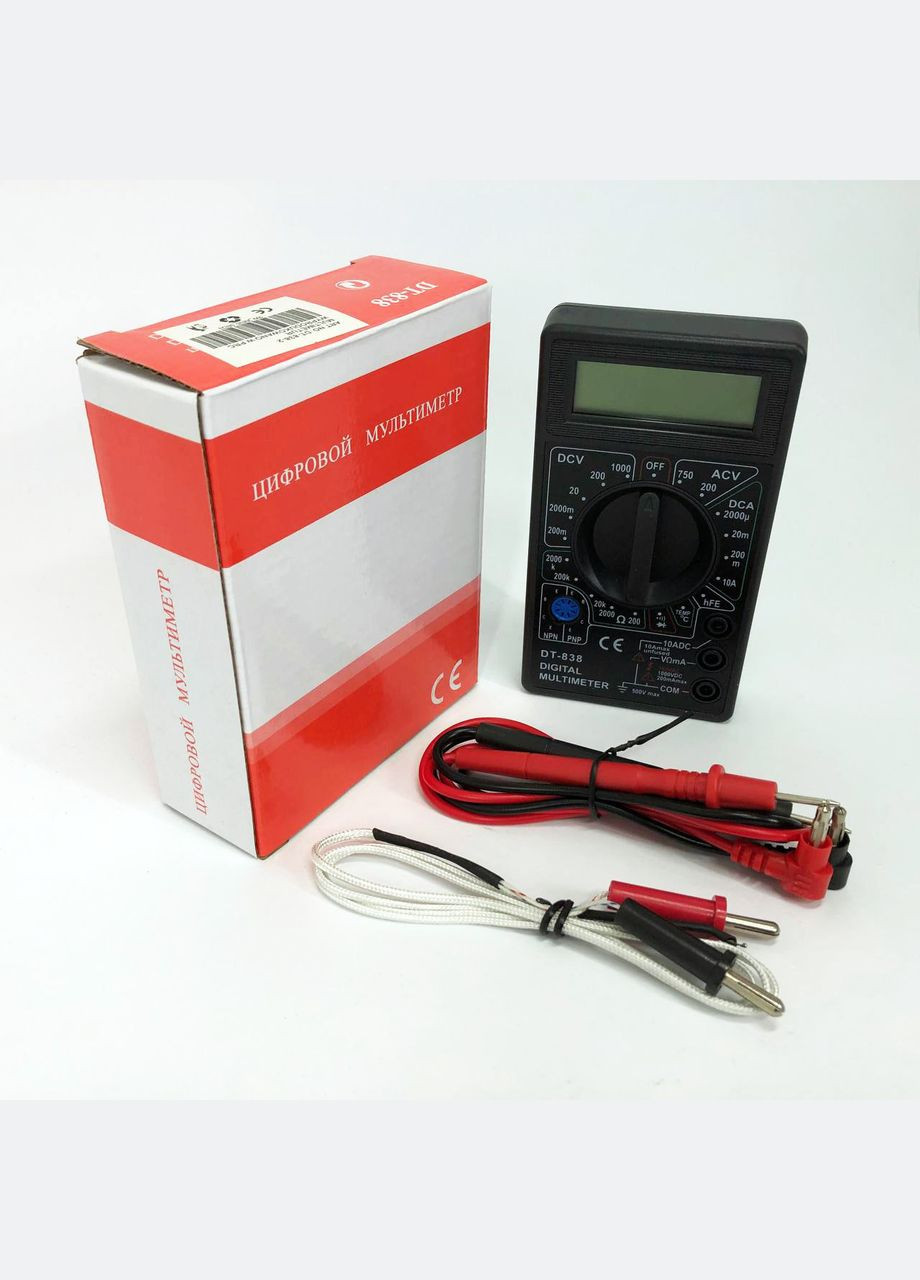 Хороший мультиметр мультиметр електронний DT-838, Електричний тестер напруги, Мультиметр JP-974 тестер напруги Digital (329440469)