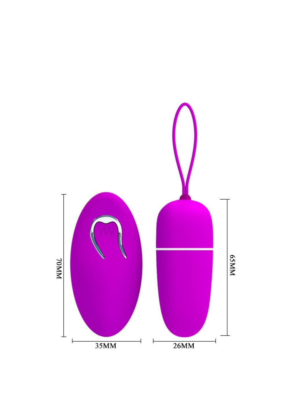 Віброяйце дистанційне BRADLEY No Brand (284728668)