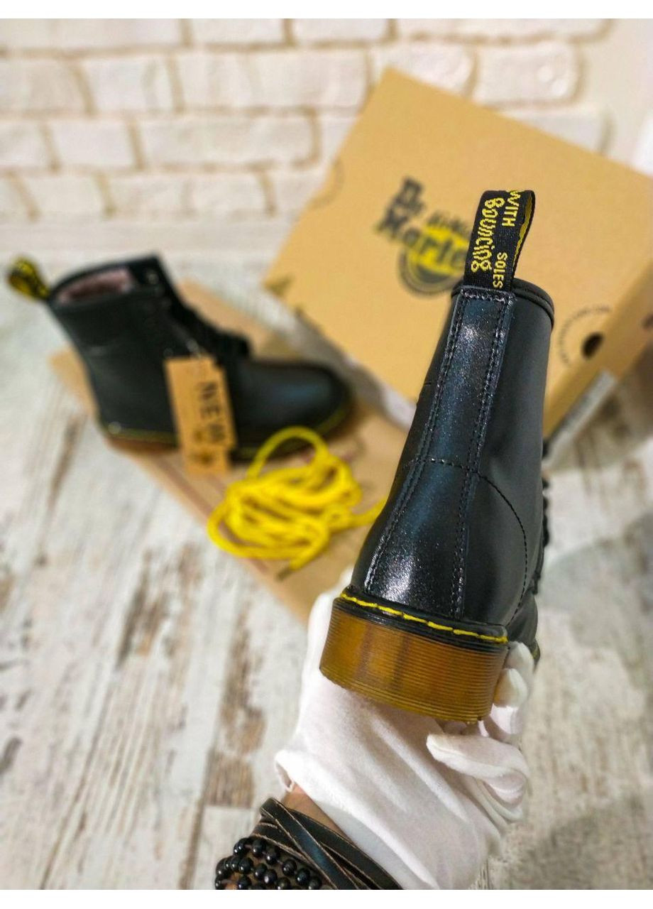 Черевики жіночі Dr. Martens 1460 Black 11822006 Доктор Мартінс (Хутро) No Brand (366072203)