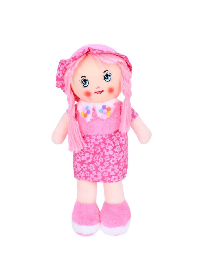 Детская игрушечная кукла FG240408152A-1(Pink) 38 см, мягкая набивная, петелька Bambi (371145101)