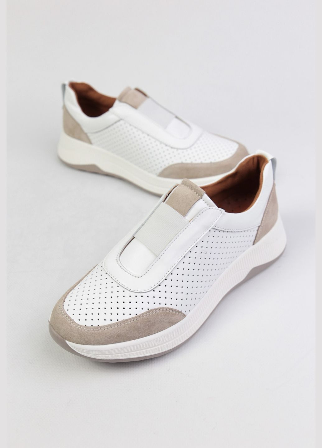 Кросівки Benito білі демісезони (324834893)