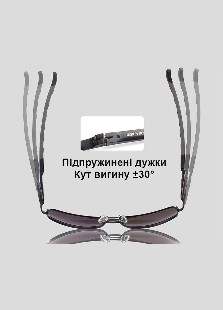 Мужские поляризационные солнцезащитные очки K725 Gun Blue KINGSEVEN (303401539)