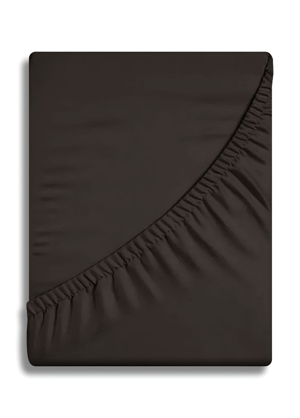 Простынь на резинке microfiber Brown 180х190 (GDMBSHEETF180190) Good-Dream (321966553)