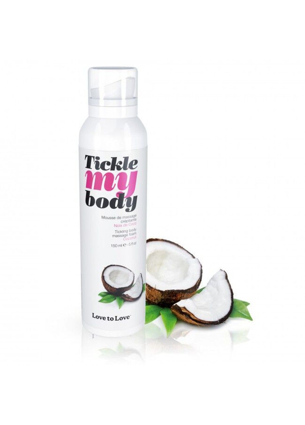 Масажна піна TICKLE MY BODY COCONUT (150 мл) зволожувальна Love To Love (298748201)