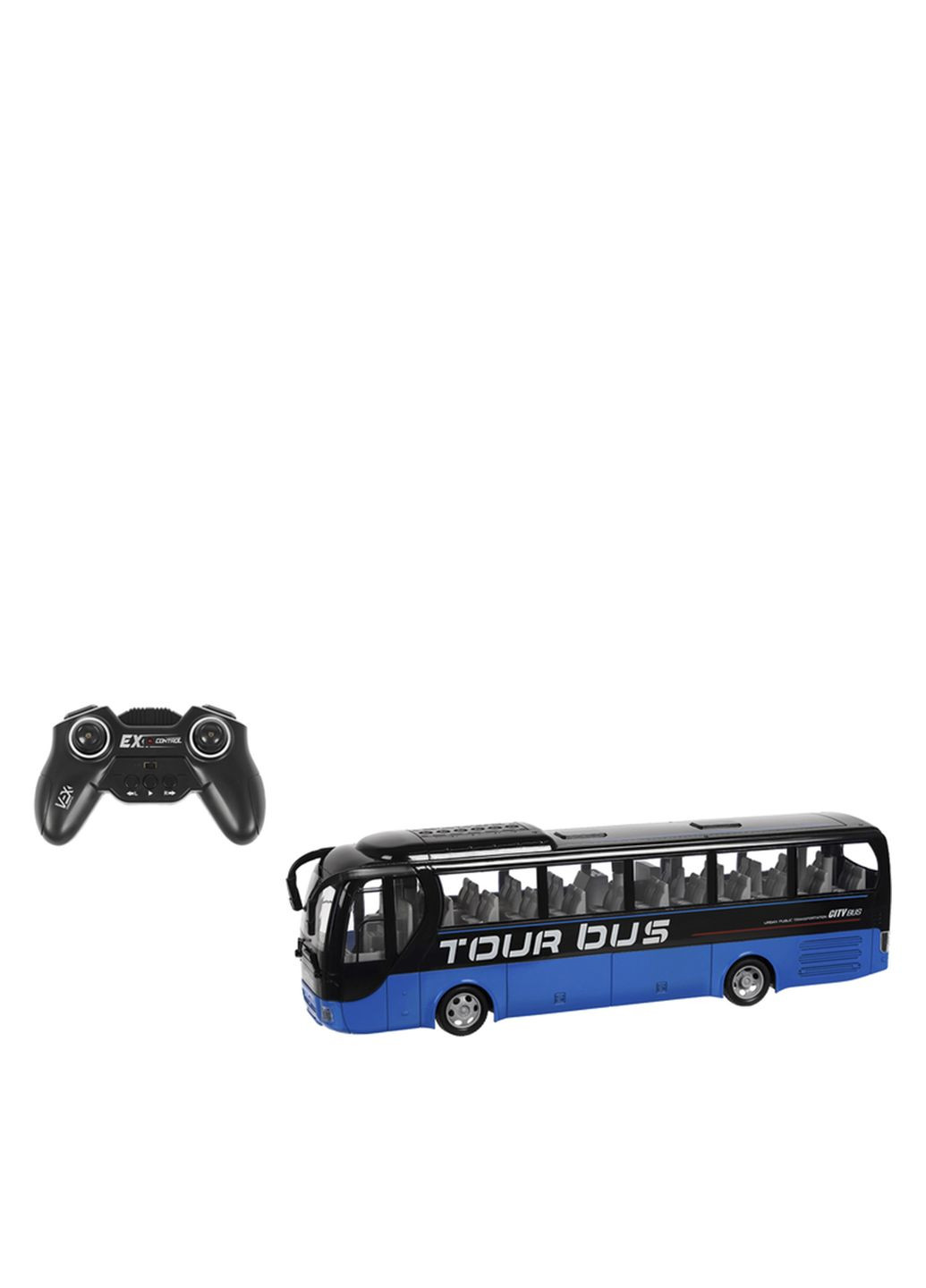Машинка Автобус на радіокеруванні «TOUR BUS» колір синій CB-00282936 OTAMANKO (350198425)