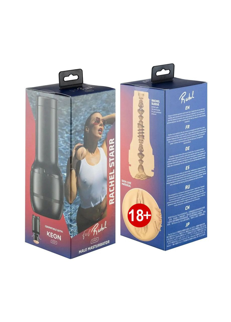 Мастурбатор Feel Rachel Starr, копія вагіни порнозірки Kiiroo (303878305)