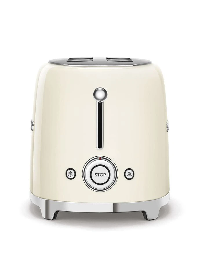 Тостер (TSF02CREU) Retro Style 50's - 4 тости (2х4), Кремовий SMEG (382384639)
