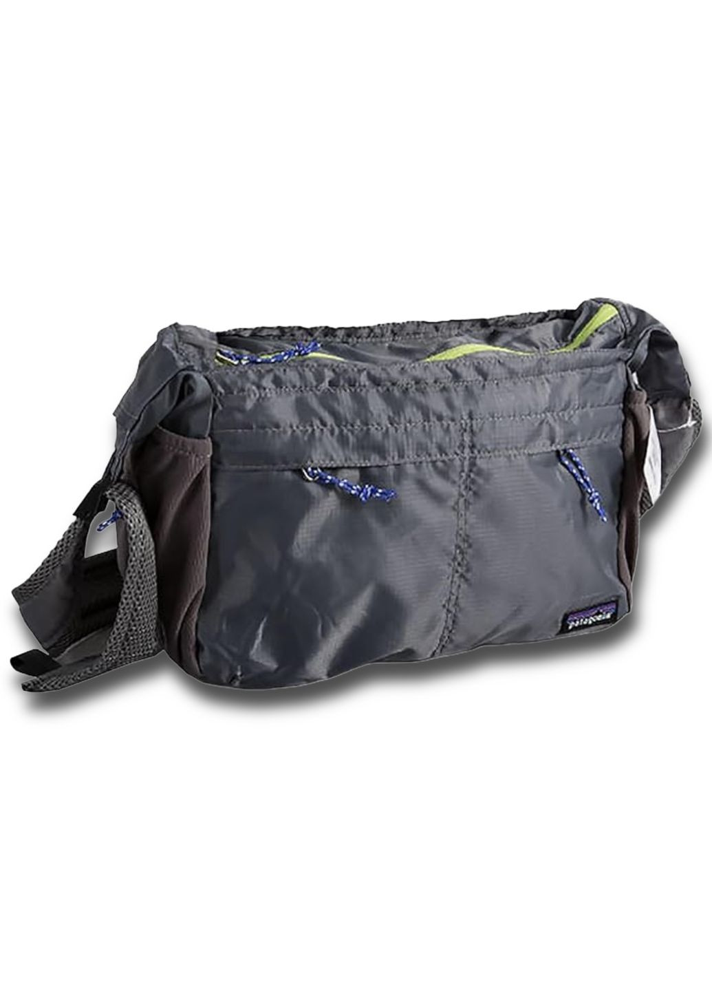 Водотталкивающая большая сумка через плечо, унисекс. Сумка-трансформер 2в1 в сером цвете. No Brand Сумка (322768076)