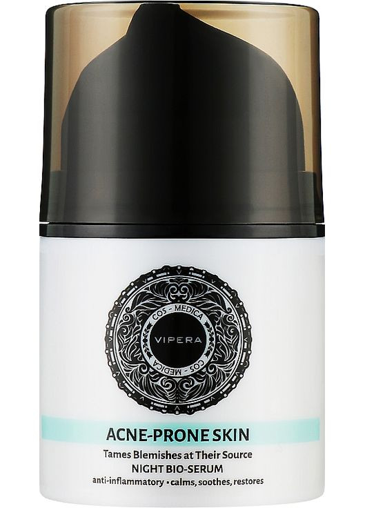 Нічна ВІО-сироватка з азелаіновою кислотою Cos-Medica Acne-Prone Skin Night Bio-Serum 30ml (540511-78812) Vipera (368627303)